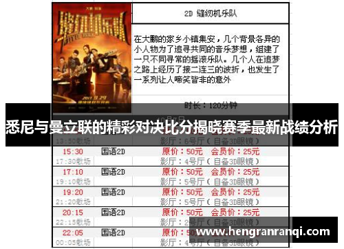 悉尼与曼立联的精彩对决比分揭晓赛季最新战绩分析